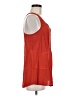 Odille Red Sleeveless Blouse Size 6 - photo 4