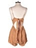 Illa Illa 100% Rayon Hearts Tan Romper Size S - photo 2