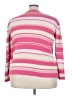 Cherokee 100% Cotton Stripes Pink Pullover Sweater Size 3X - photo 2
