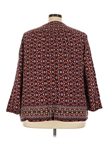 Laura Scott 3/4 Sleeve Blouse (view 2)