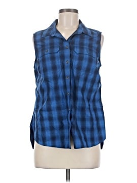 Eddie Bauer Sleeveless Button Down Shirt