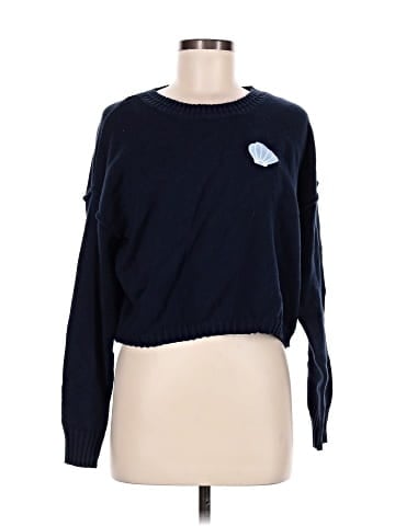 Happily Grey Pullover Sweater (view 1)
