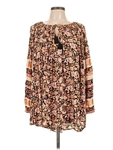 Billabong Long Sleeve Blouse (view 1)