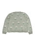 Crewcuts Outlet 100% Cotton Floral Green Pullover Sweater Size 8 - 9 - photo 2