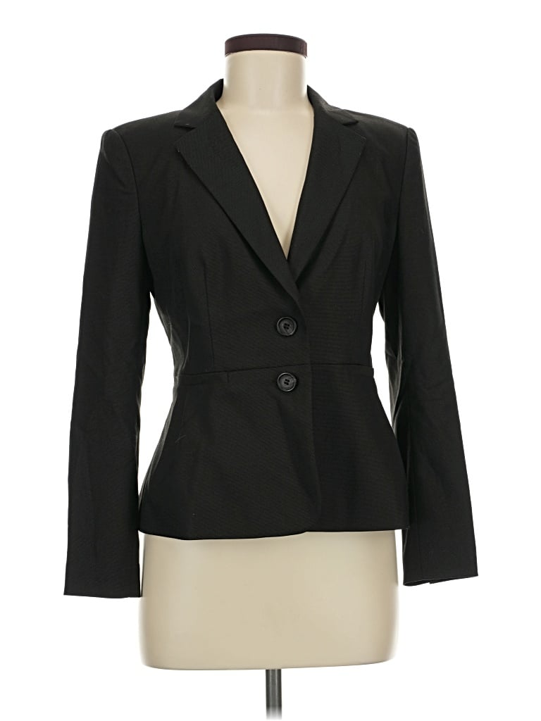 Pre-owned Halogen Blazer Jacket In Black