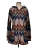 Miusey Chevron-herringbone Brown Jacket Size S - photo 1