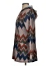 Miusey Chevron-herringbone Brown Jacket Size S - photo 5