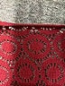 Wisp 100% Polyester Burgundy Cocktail Dress Size 6 - photo 7