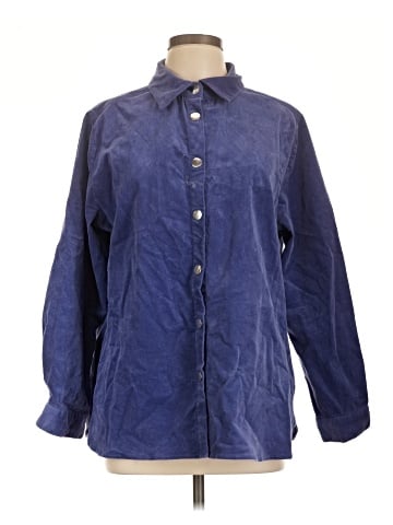 Appleseeds 3/4 Sleeve Button-Down Shirt (view 1)