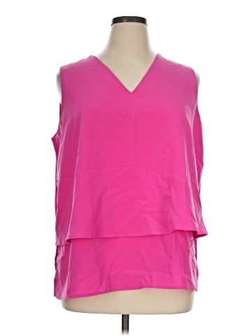 DG^2 by Diane Gilman Sleeveless T-Shirt (view 1)