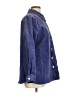 Appleseeds Blue 3/4 Sleeve Button-Down Shirt Size L - photo 4