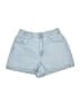 Primark 100% Cotton Blue Denim Shorts Size 4 - photo 1
