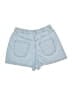 Primark 100% Cotton Blue Denim Shorts Size 4 - photo 2