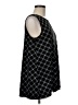 Anne Klein Argyle Black Tank Top Size M - photo 4