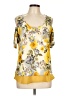 Naif Yellow Sleeveless Blouse Size L - photo 1