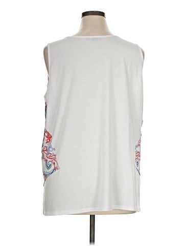 DG^2 by Diane Gilman Sleeveless T-Shirt (view 2)