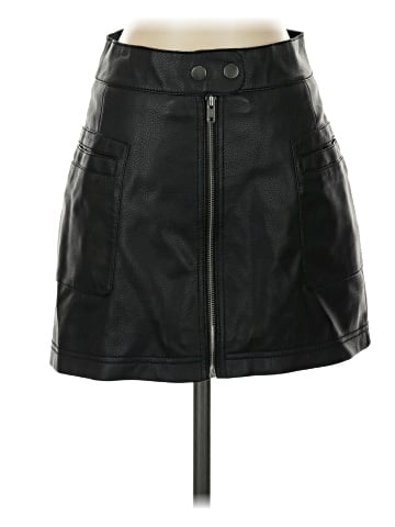Free People Faux Leather Skirt (view 1)