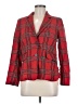 Tara Jarmon Plaid Red Blazer Size EU (FR) 38 / US 6 - photo 1