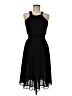 Zara Basic Solid Black Cocktail Dress Size M - photo 1