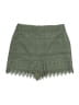 BCBGMAXAZRIA 100% Polyester Chevron-herringbone Green Shorts Size XXS - photo 1
