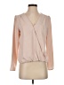 Cooper & Ella 100% Polyester Tan Long Sleeve Blouse Size XS (0) - photo 1