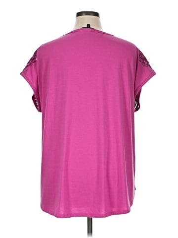DG^2 by Diane Gilman Short Sleeve Top (view 2)