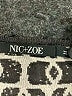 Nic + Zoe Black Pullover Sweater Size M - photo 7