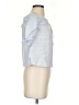 Atmosphere Blue Short Sleeve Blouse Size 4 - photo 4