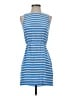 J.Crew Stripes Blue Casual Dress Size 2 - photo 1