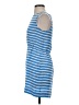 J.Crew Stripes Blue Casual Dress Size 2 - photo 5
