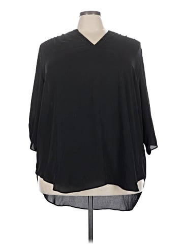 Worthington 3/4 Sleeve Blouse (view 1)