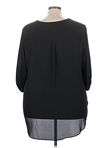 Worthington 3/4 Sleeve Blouse (view 2)