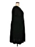 Apt. 9 Solid Black Casual Dress Size XXL - photo 4