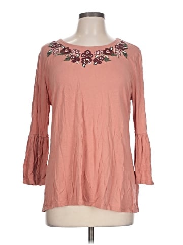 Como Vintage 3/4 Sleeve Blouse (view 1)