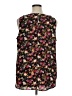 Cj Banks 100% Polyester Black Sleeveless Blouse Size 1X - photo 2