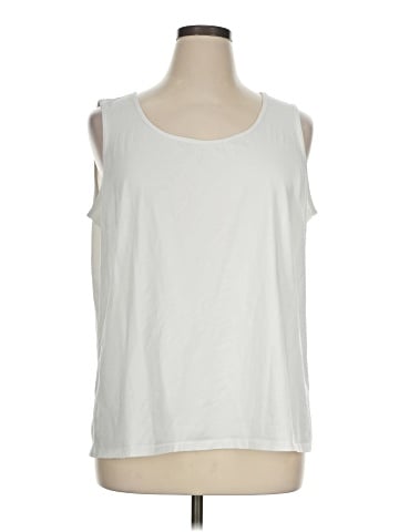 Susan Graver Sleeveless T-Shirt (view 1)