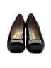 Salvatore Ferragamo Black Heels Size 7 1/2 (slim) - photo 2