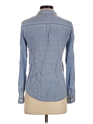 About A Girl Long Sleeve Button-Down Shirt (view 2)