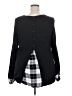 Hannah Black Pullover Sweater Size 2X - photo 2