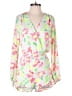 Eight Sixty 100% Polyester Tropical White Romper Size S - photo 1