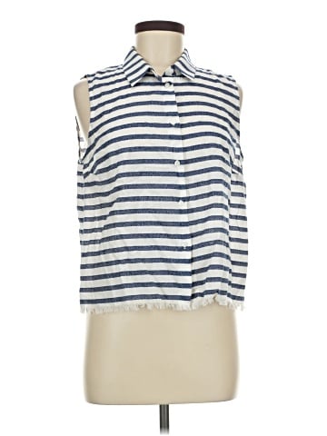 Madewell Sleeveless Button-Down Shirt (view 1)