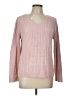 Croft & Barrow 100% Cotton Pink Pullover Sweater Size L - photo 1