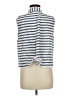 Madewell Stripes Blue Sleeveless Button-Down Shirt Size M - photo 2