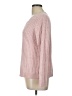 Croft & Barrow 100% Cotton Pink Pullover Sweater Size L - photo 5