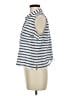 Madewell Stripes Blue Sleeveless Button-Down Shirt Size M - photo 5