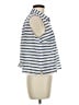 Madewell Stripes Blue Sleeveless Button-Down Shirt Size M - photo 4