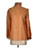 Assorted Brands Brown Long Sleeve Blouse Size 4 - photo 1