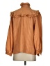 Assorted Brands Brown Long Sleeve Blouse Size 4 - photo 2