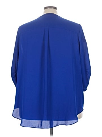 Worthington 3/4 Sleeve Blouse (view 2)