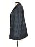 Theory Plaid Blue Coat Size Lg - photo 5